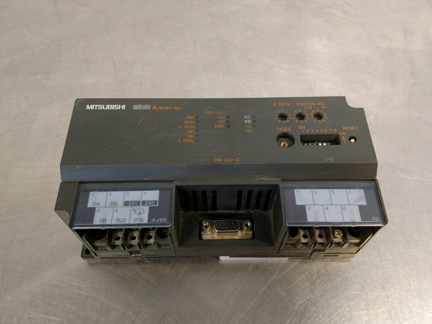 Mitsubishi MELSEC AJ65BT-R2 CC-LINK RS-232-C Unit BIN#6