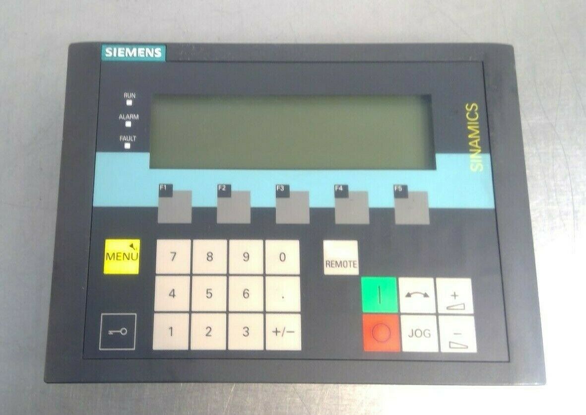 Siemens - Sinamics 6SL3055-0AA00-4CA3 Operator Panel AOP30 2D