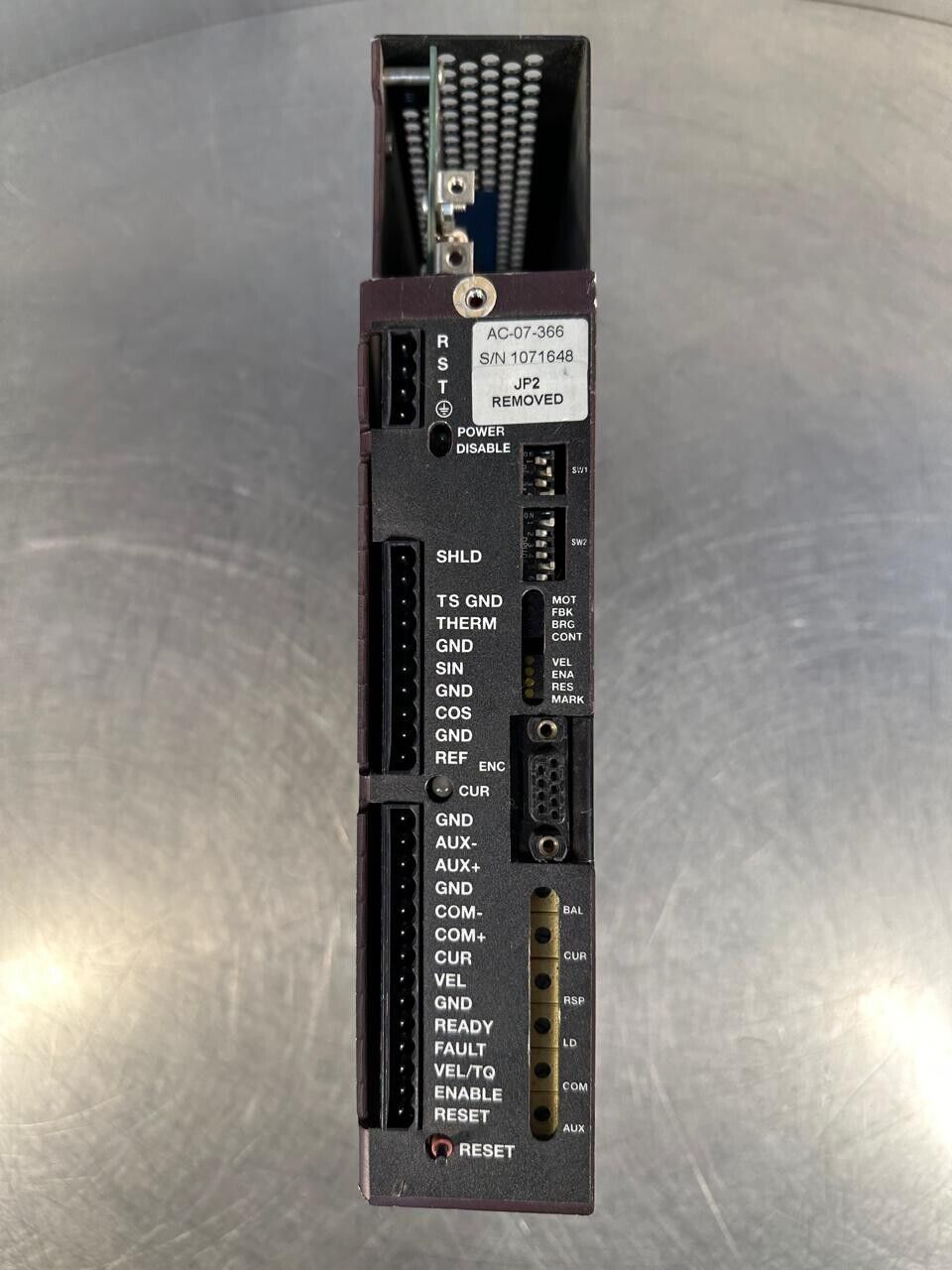 Mts Systems AC-07-366 Servo Amplifier  AC07366  (1E-01)