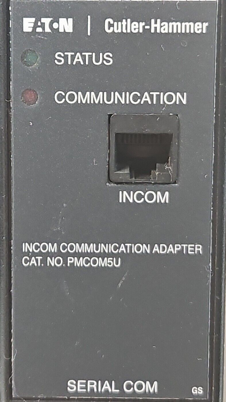 Eaton Cutler Hammer PMCOM5U INCOM Communication Adapter PMCOM5U (BIN3.4.5)