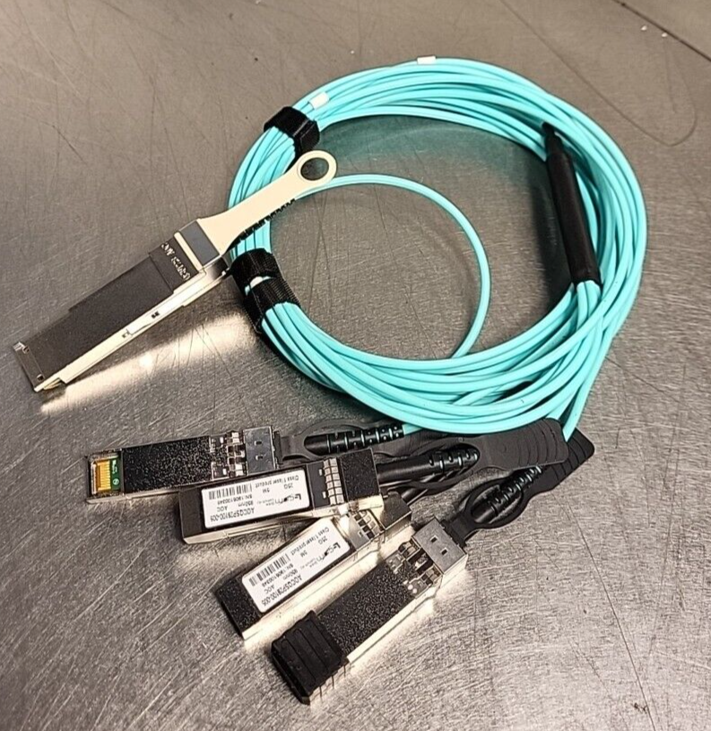 Active Optical Cable QSFP+ 40Gbps, 30 meters, MSA Compat.  AOCQP40-030 (BIN461)