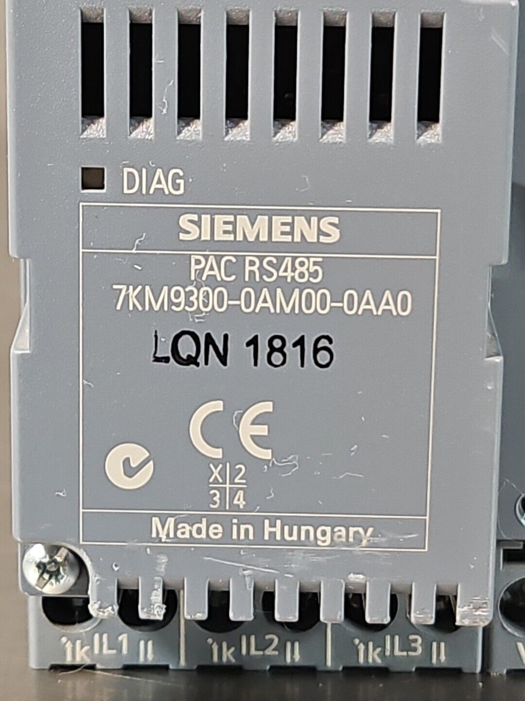 Siemens 7KM4212-0BA00-3AA0 Sentron PAC4200                                loc2C5