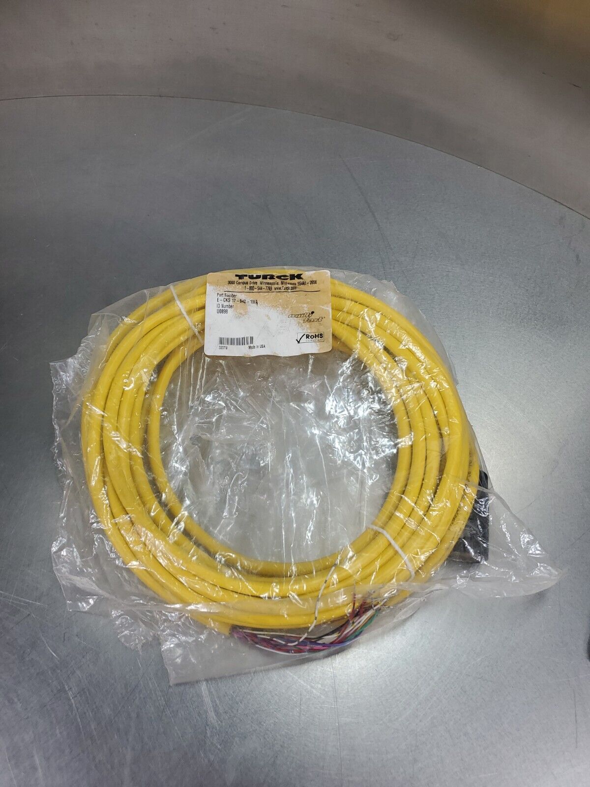 TURCK E-CKS 17-942-10/A (ID# U0898) Cable Unit.                            5A-12