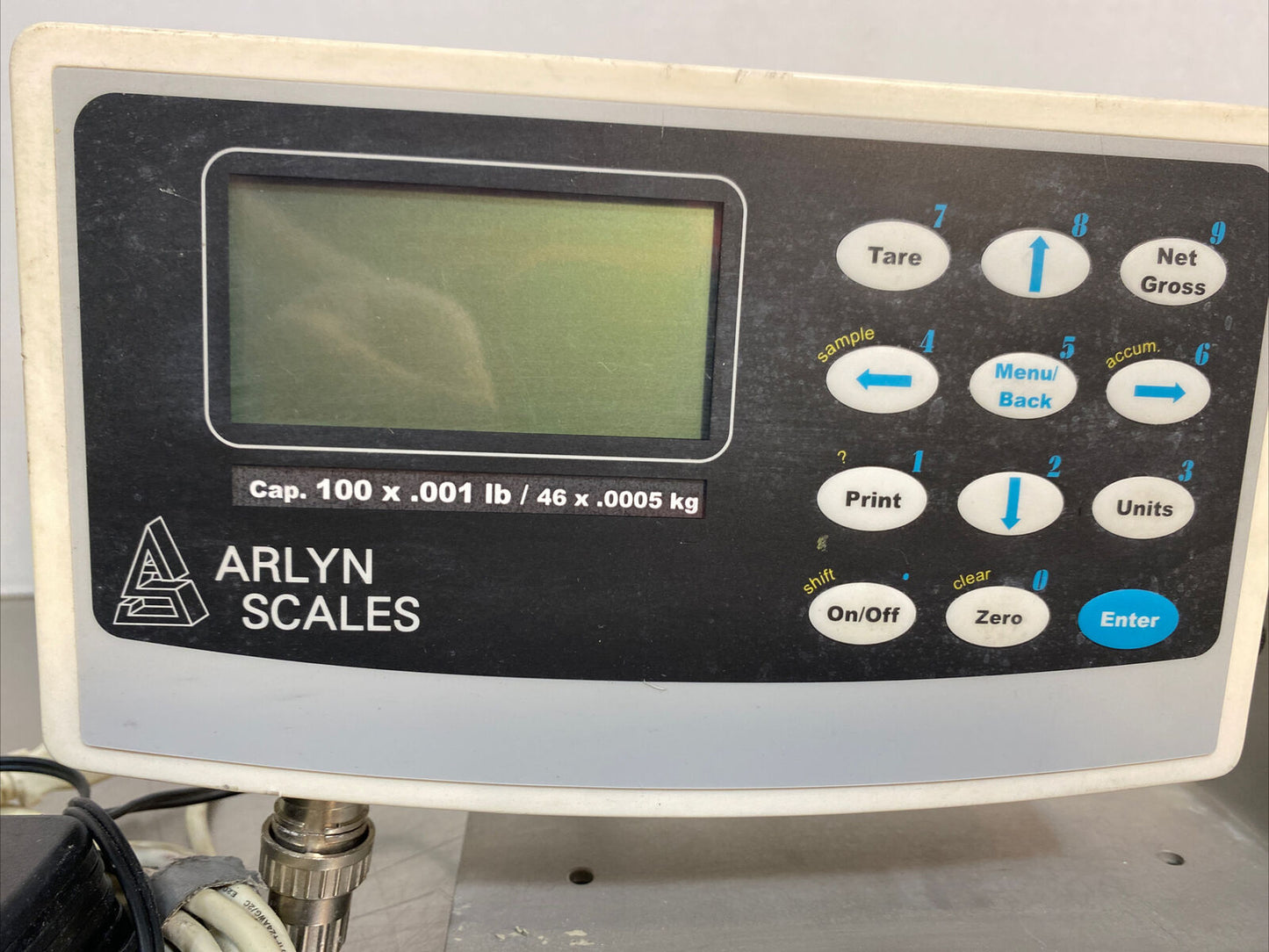 ARLYN SCALES With Power Supply 100 Lb Capacity.                            5D-31