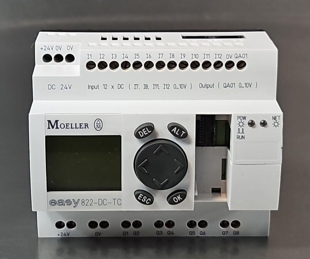 Moeller easy 822-DC-TC Programmable Controller          (BIN3.4.5)