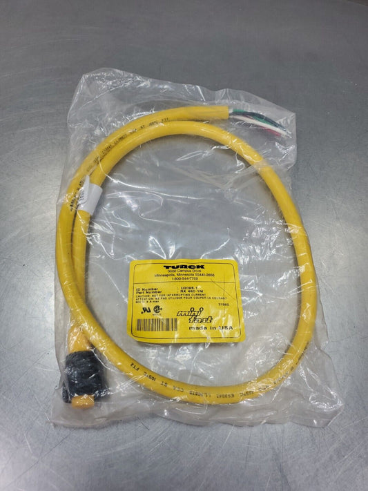 Turck RK 46C-1M (Id#.U2098-1) Minifast Molded Cordset.                     5A-12