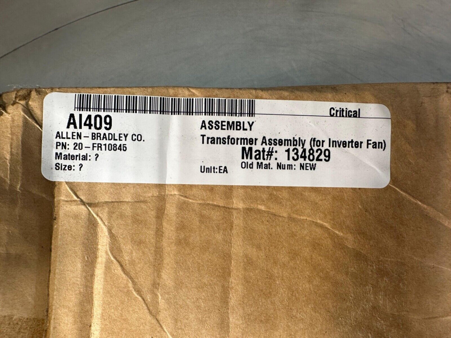 Allen Bradley PN-20-FR10845 / Allen Bradley PN20FR10845 (3A-7)