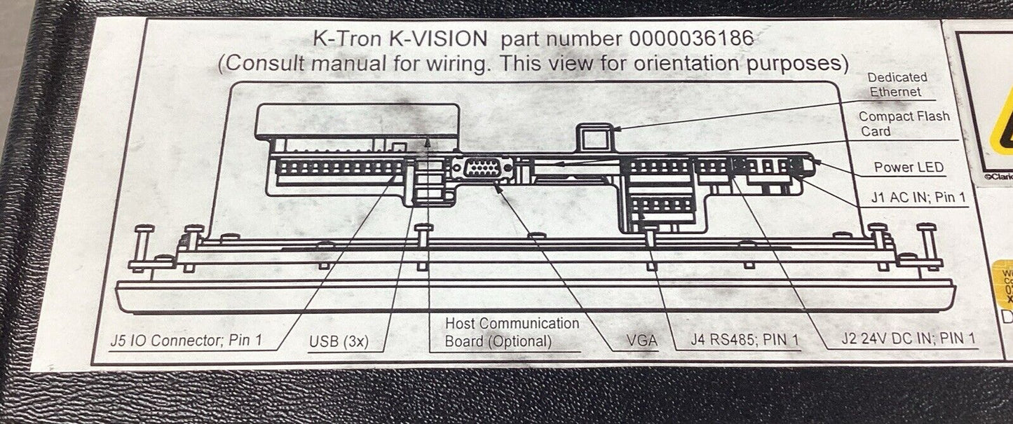 K-Tron K-Vision  0000036186  UL 61010-1  XPC3 115/230VAc or 24VDC       Loc.2A