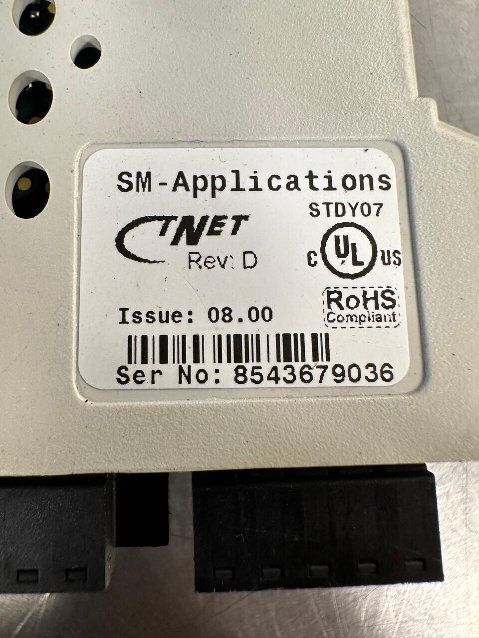 Emerson/Control Techniques SM-Applications STDY07 Issue 08.00 (3d-40)