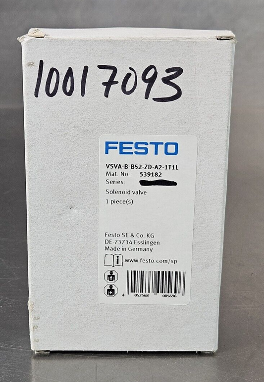 FESTO VSVA-B-B52-ZD-A2-1T1L Solenoid Valve                                loc5B6