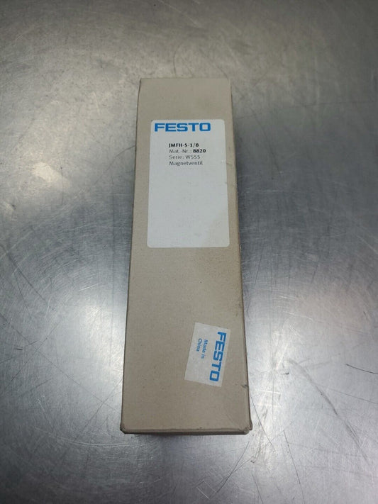 FESTO JMFH-5-1/8 (8820) Solenoid Valve.                                     6B-8