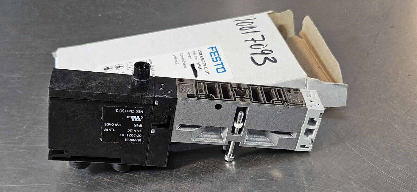 FESTO VSVA-B-B52-ZD-A2-1T1L Solenoid Valve                                loc5B6