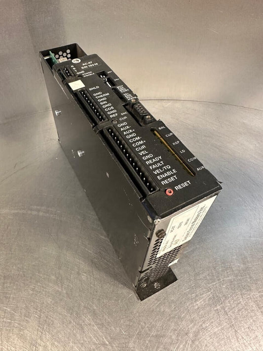 Custom Servo Motors Inc. AC-7, Servo Drive (1E-01)