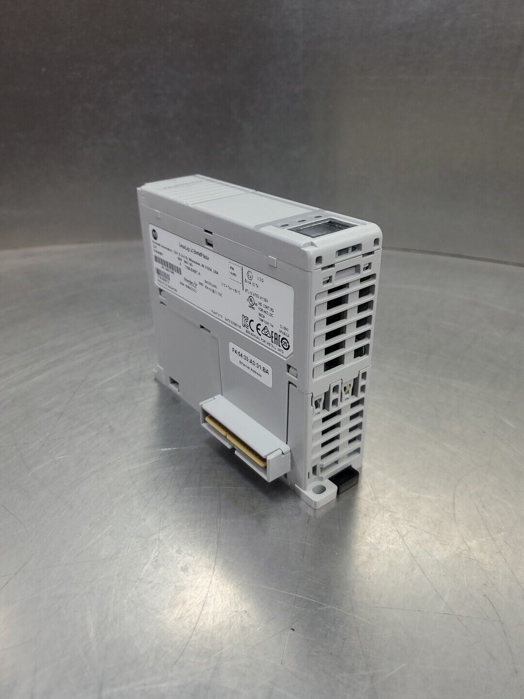 Allen Bradley 1768-ENBT Ser A CompactLogix L4X EtherNet/IP Module.         3C-27