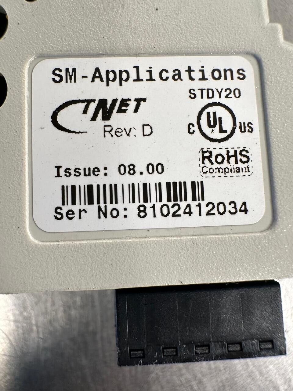 Emerson/Control Techniques SM-Applications STDY20 Issue 08.00 (3D-34)