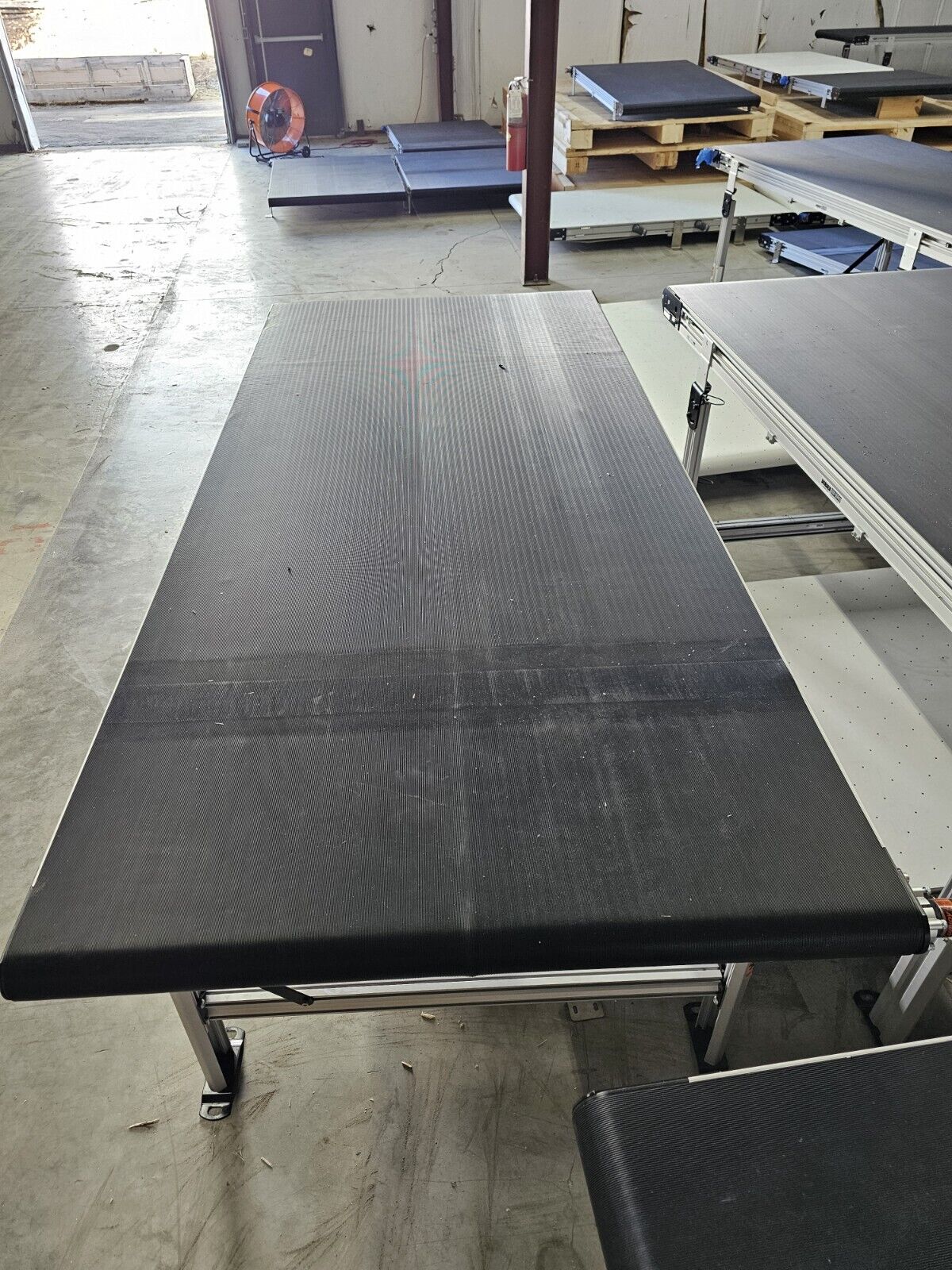 DORNER 8ft x 42in Conveyor Table with Stand 3200 Series (Model# 75046006)