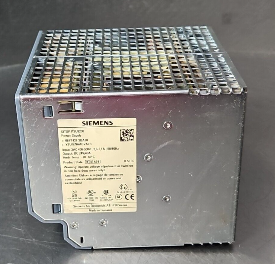 Siemens SITOP PSU8200 Power Supply                                      (BIN425)