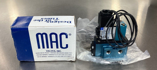 MAC VALVES INC  911B-PM-111CA   Solenoid Valve 110/120V 6.8W       6B-3