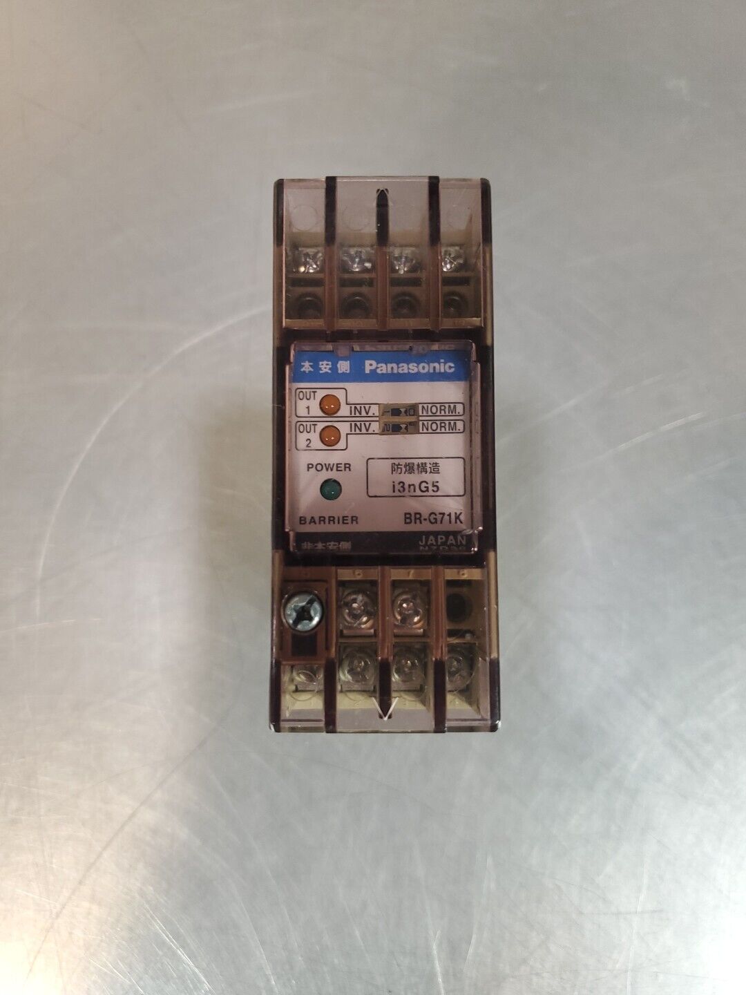 Panasonic BR-G71K Barrier Relay Module, (i3nG5) 12-24VDC.                   5B-3