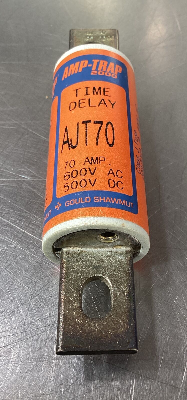 Gould Shawmut  AJT70  Time Delay Fuse 70amp 600vac Amp-Trap     4E-36