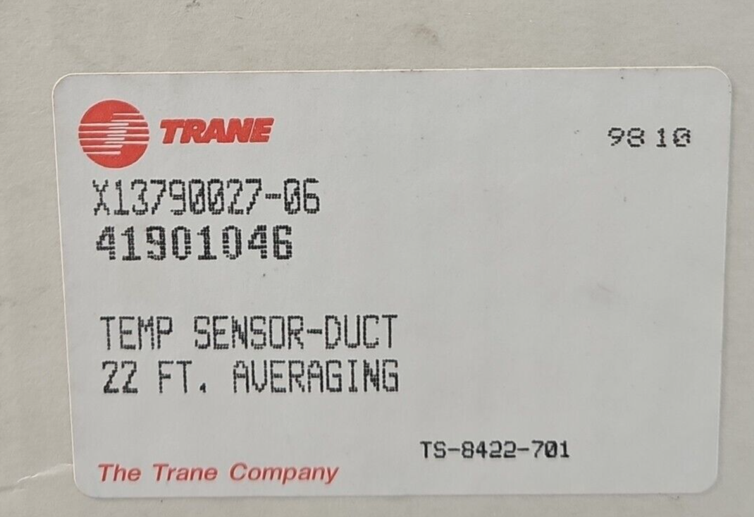 Trane X13790027-06 Duct Temperature Sensor 22ft                           loc5B2