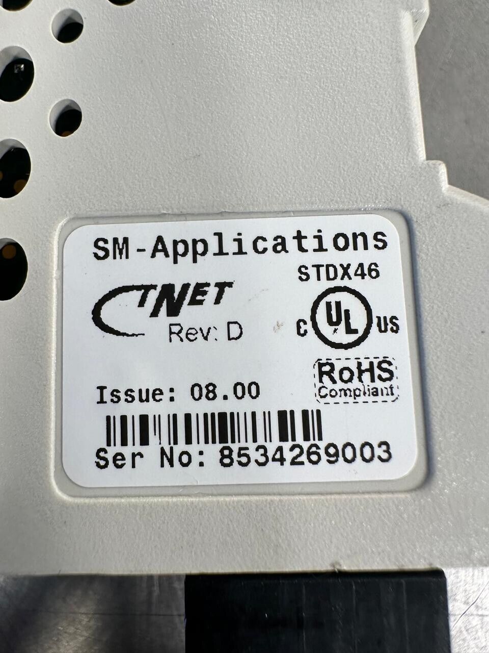 Emerson/Control Techniques SM-Applications STDX46 Issue 08.00 (3E-46)