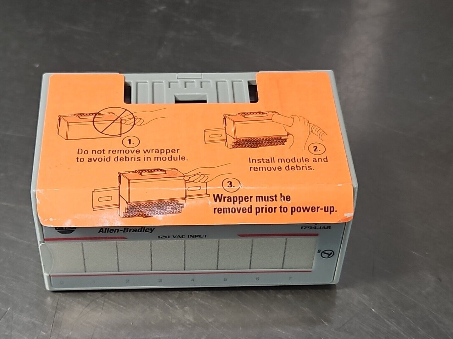 Allen Bradley 1794-IA8 Ser A Flex I/o Output Module                      loc4E21