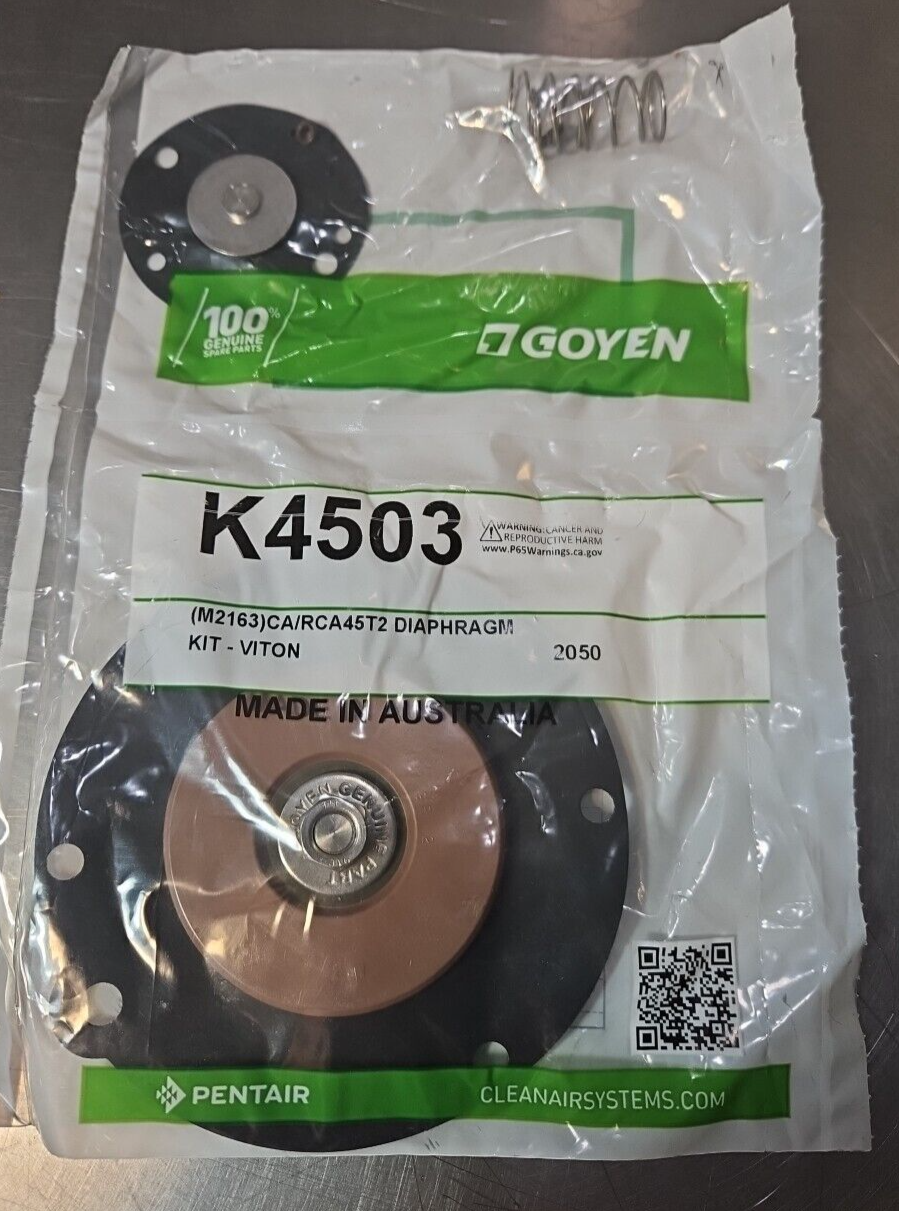 Goyen K450 Diaphragm pulse valve KIT-VITON                               loc5D26