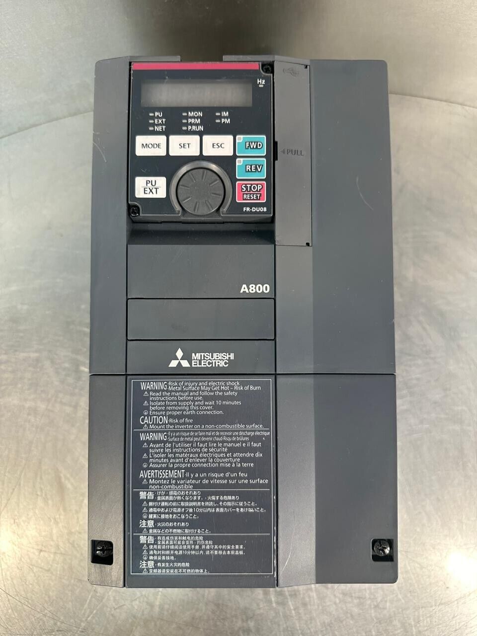 Mitsubishi A800 FR-A840-00052-1-N6  3Ph Ac380-500v 50hz-60hz     (1D-01)