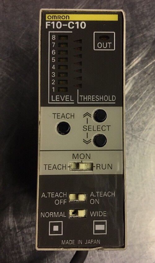Omron F10-C10 + F10-S30 Sensor & Pattern Matching Sensor Camera System.    5E-33