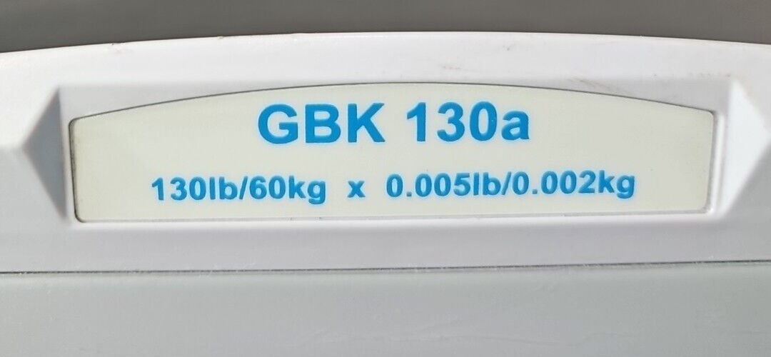 Adam Equipment GBK 130 Bench Check Weighing Scale                       (BIN131)