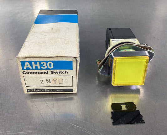 FUJI ELECTRIC  AH30-ZNYL3  Command Switch Yellow        4B-35