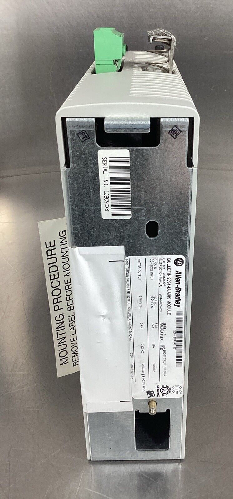 Allen-Bradley  2094BMP5 /A  4A Axis Module       1-D1