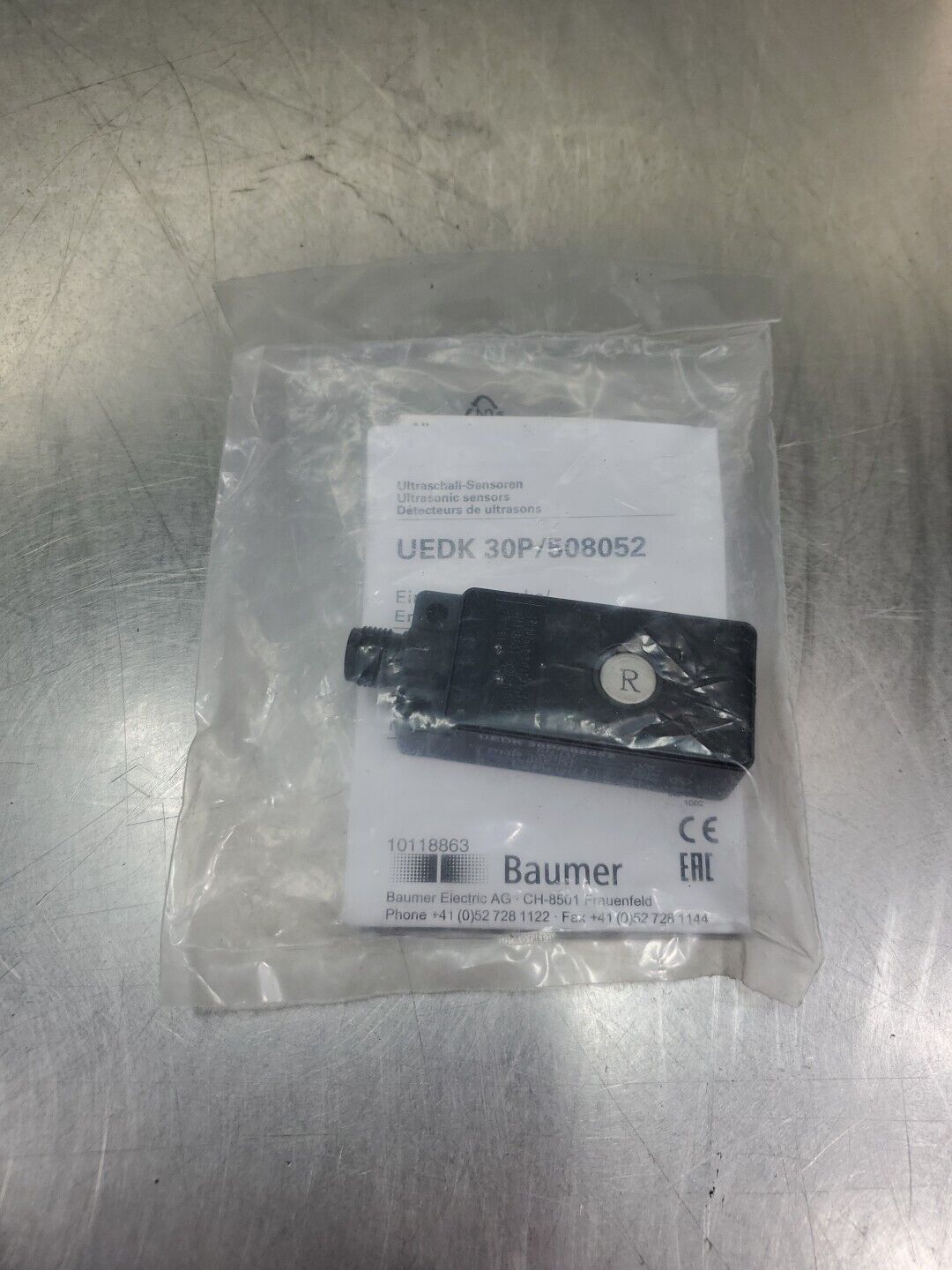 BAUMER ELECTRIC UEDK 30P/508052 Through Beam Sensor.                     5E-34/2