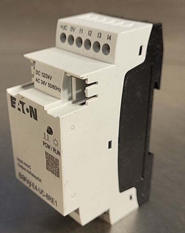 Eaton  EASY -E4- UC- 8RE1   PLC Control Module       (BIN 3.5.1)