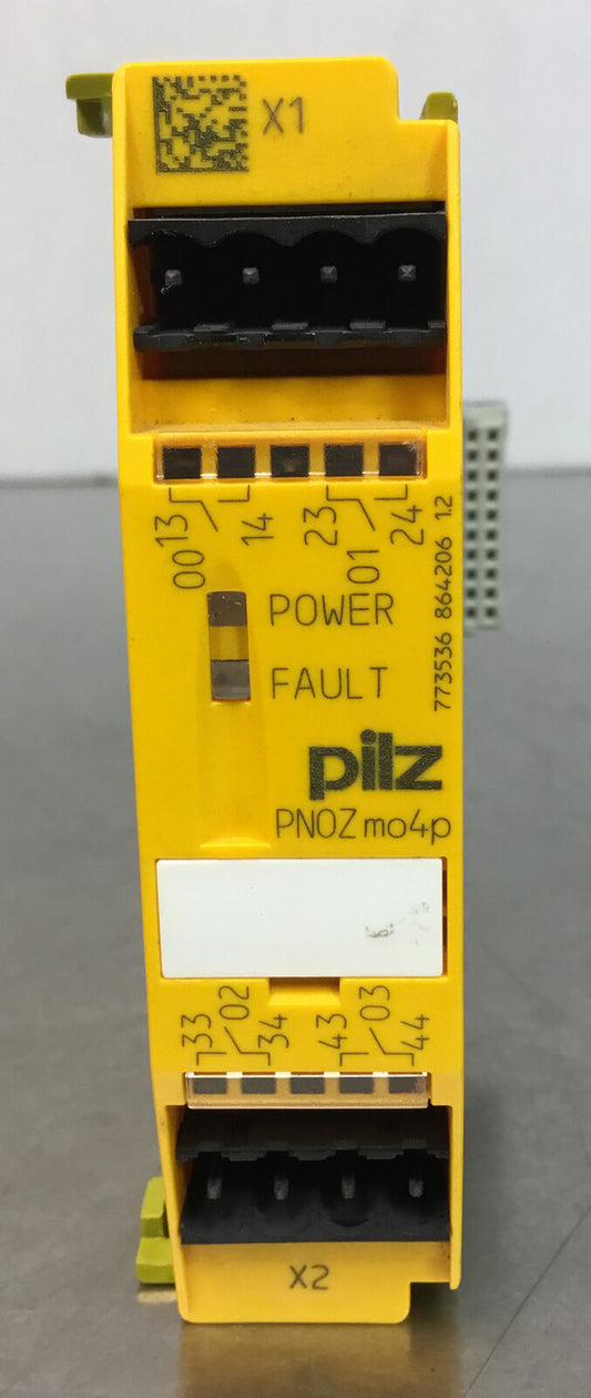 PILZ PNOZ mo4p SAFETY RELAY 773536 SAFETY MODULE                            5B-3