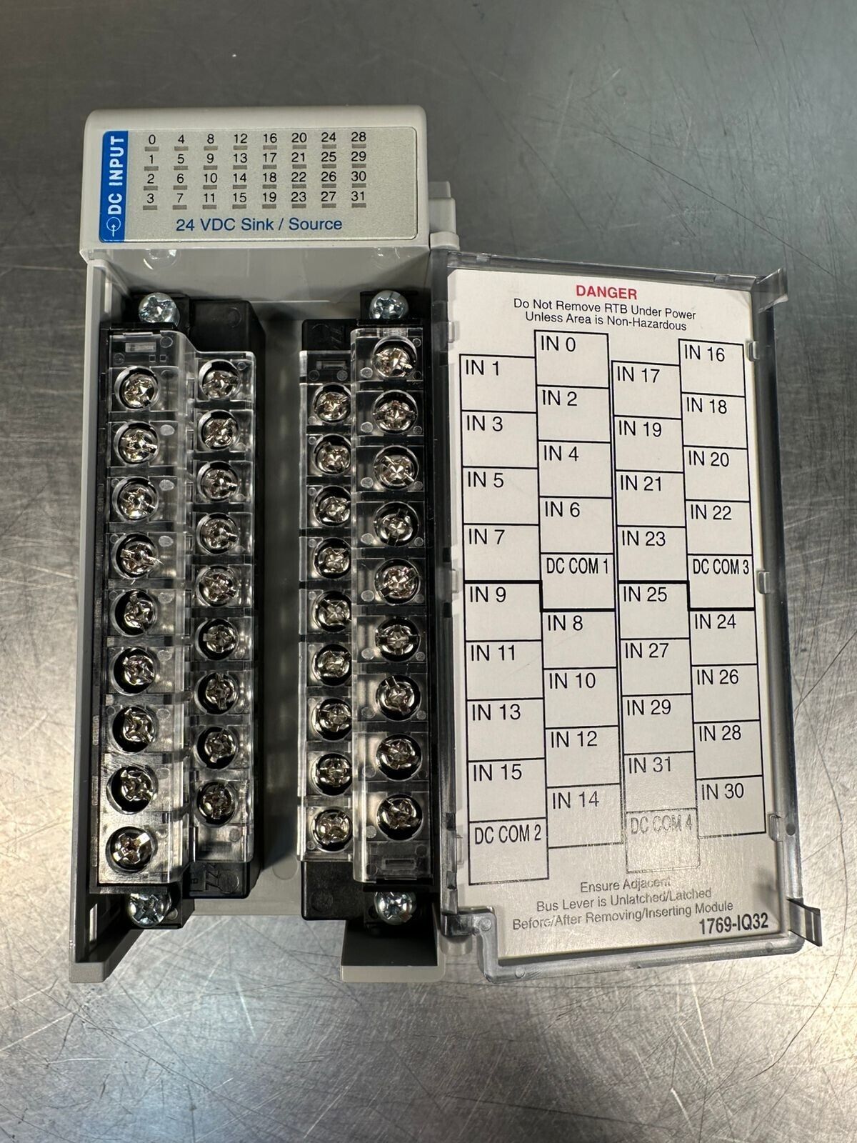 Allen-Bradley 1769-IQ32 Digital Compact I/O imput Module 24VDC Sink (3C-32)