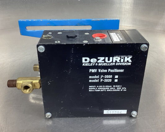 DeZURIK  P-2000  PMV Valve Positioner         6F