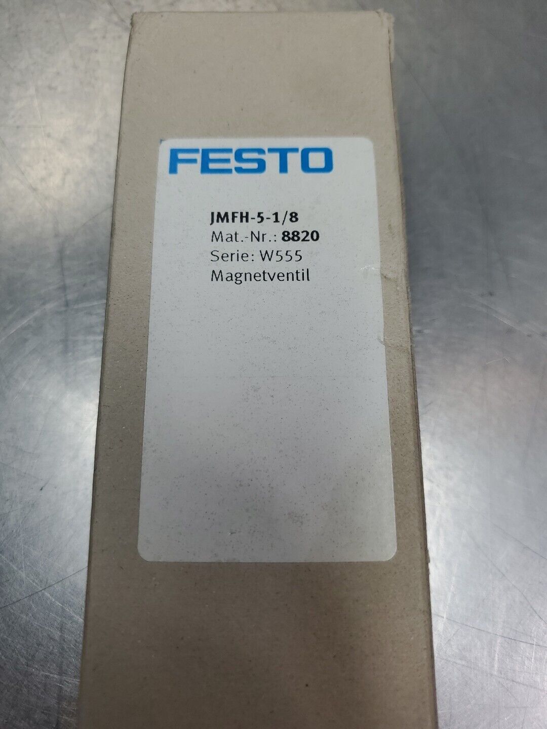 FESTO JMFH-5-1/8 (8820) Solenoid Valve.                                     6B-8