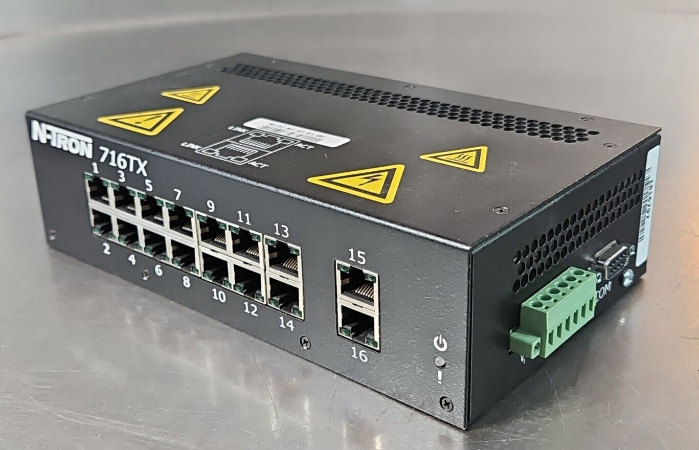 N-Tron Corporation 716TX 16 Port Ethernet Switch                          loc4D4