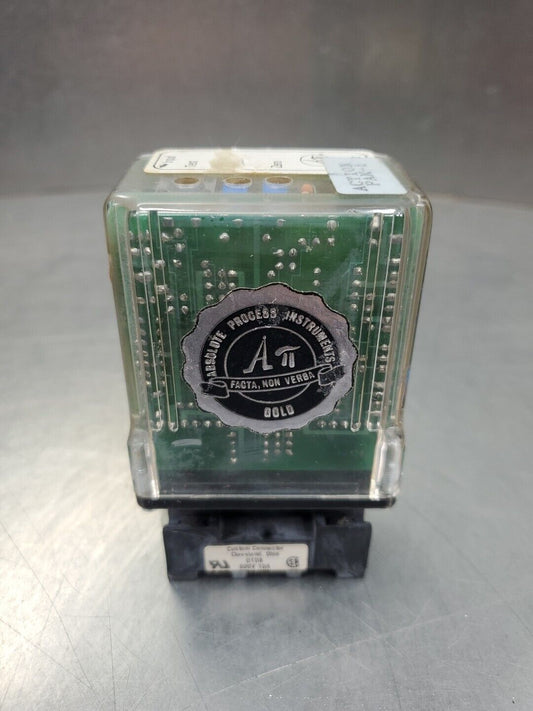 ABSOLUTE PROCESS INSTRUMENTS API6010G Relay, 120VAC.                       4D-12