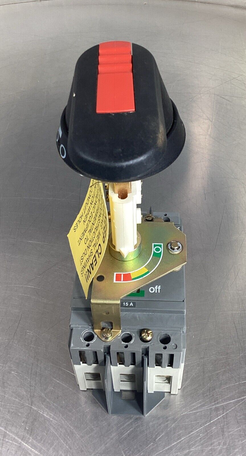 ABB S1N SACE S1 CIRCUIT BREAKER 15A 3-POLE WITH DISCONNECT HANDLE       4D-41