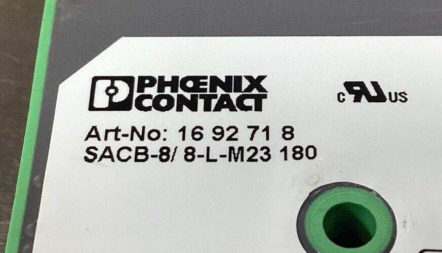 PHOENIX CONTACT   SACB-8/ 8-L-M23 180  Distribution Block       4B-39