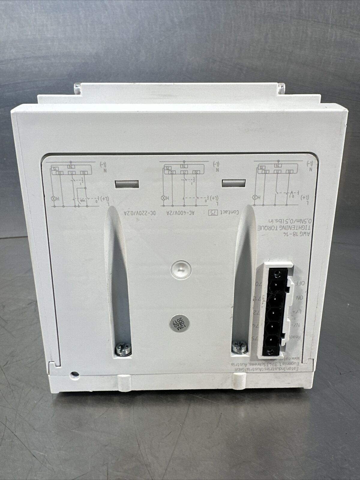 Eaton NZM3-XR (208-240VAC 350VA).    (BIN-2.2.1)