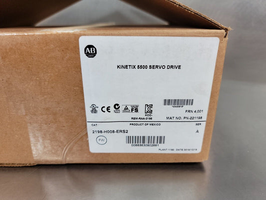 Allen Bradley 2198-H008-ERS2 /A Kinetix 5500 Servo Drive (1C-05)