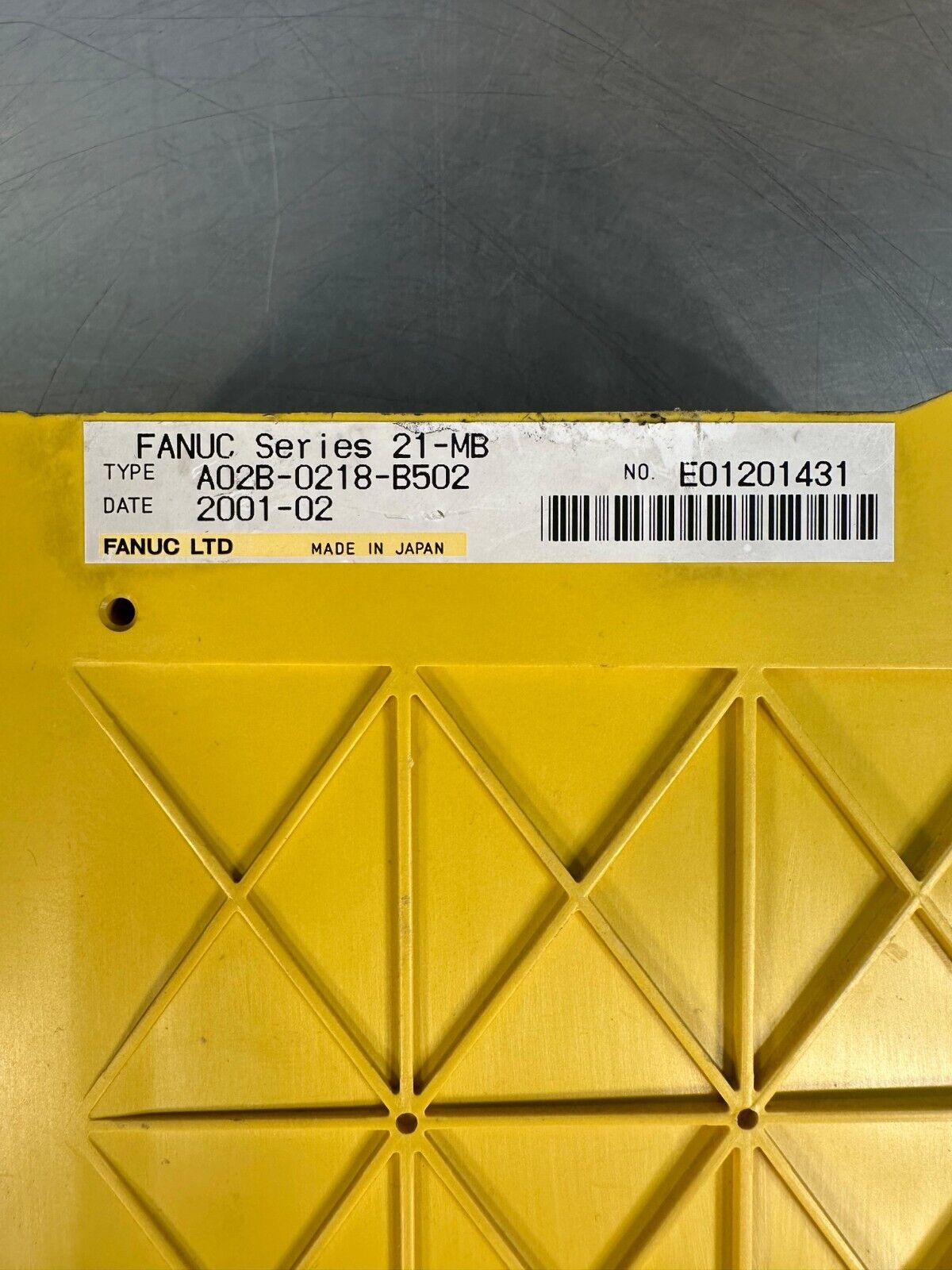 Fanuc Cnc Control Card Holder 21-MB A02B-0218-B502 (3E-16)