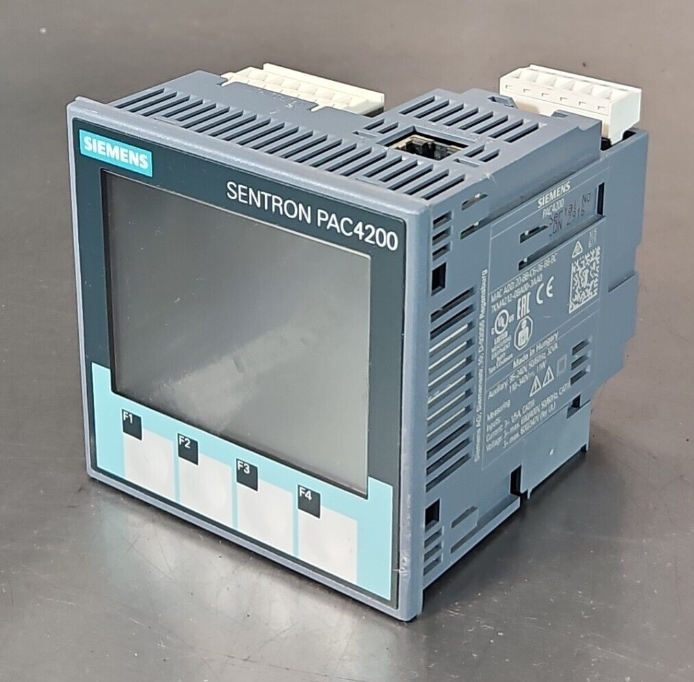 Siemens 7KM4212-0BA00-3AA0 Sentron PAC4200                                loc2C5