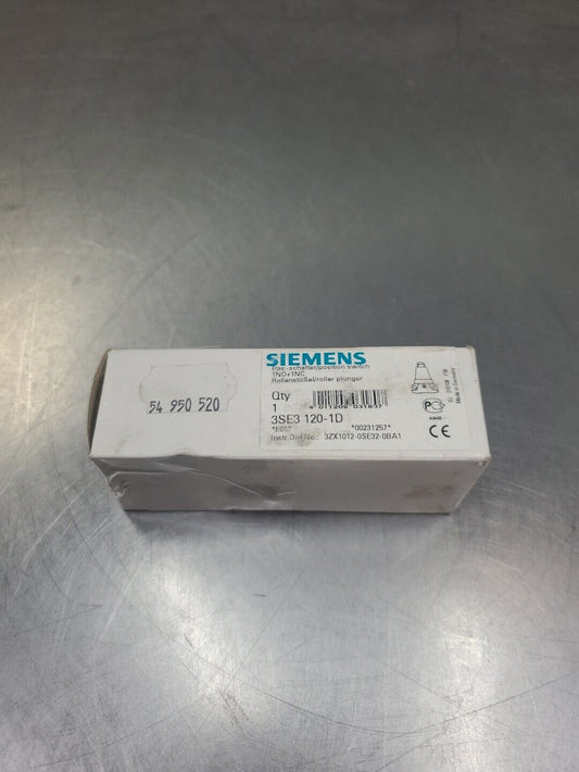 SIEMENS 3SE3 120-1D Position Limit Switch.                                  5E-8