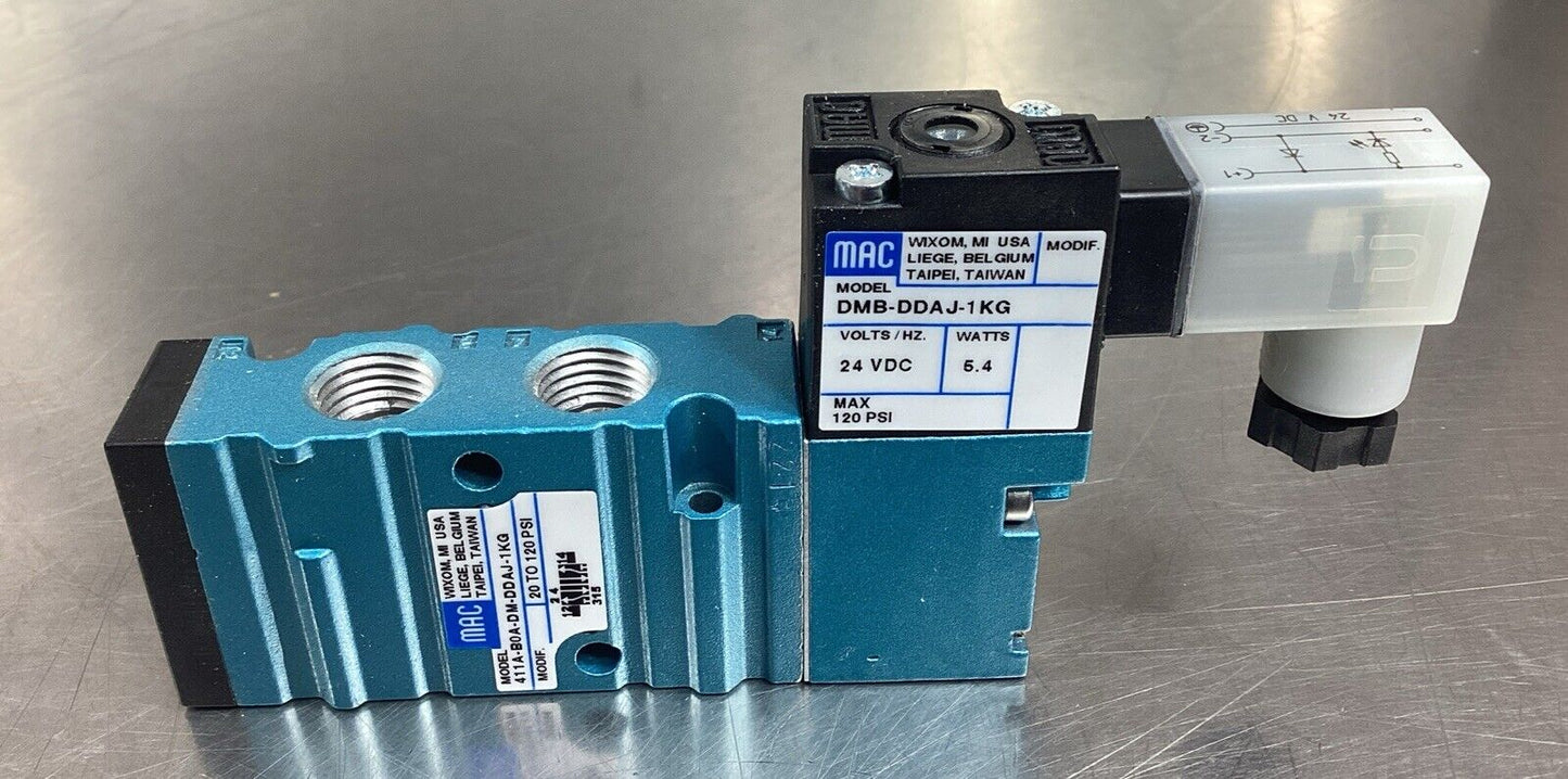 MAC VALVES INC  411A-B0A-DM-DDAJ-1KG  Solenoid Valve      6B-3