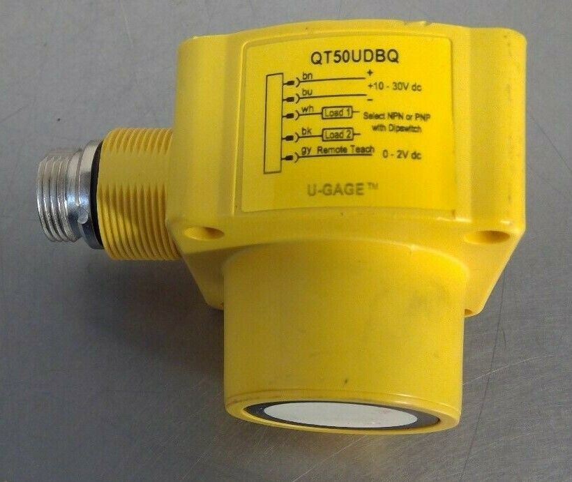 Banner Enginneering QT50UDBQ U-Gage Ultrasonic Sensor                     5B-5/1